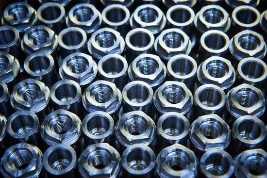 Bar-fed lathe parts