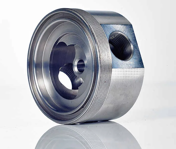 A valve support machined by Standish Engineering