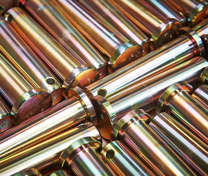 Zinc plated pivot pins